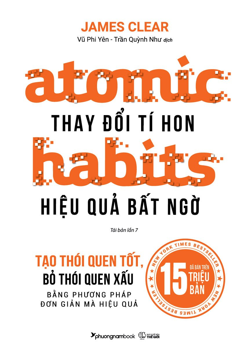 Bìa sách Thay Đổi Tí Hon, Hiệu Quả Bất Ngờ - James Clear