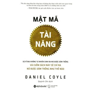 Bìa sách Mật Mã Tài Năng - Daniel Coyle