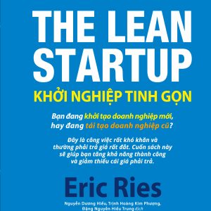 Bìa sách Khởi Nghiệp Tinh Gọn - Eric Ries