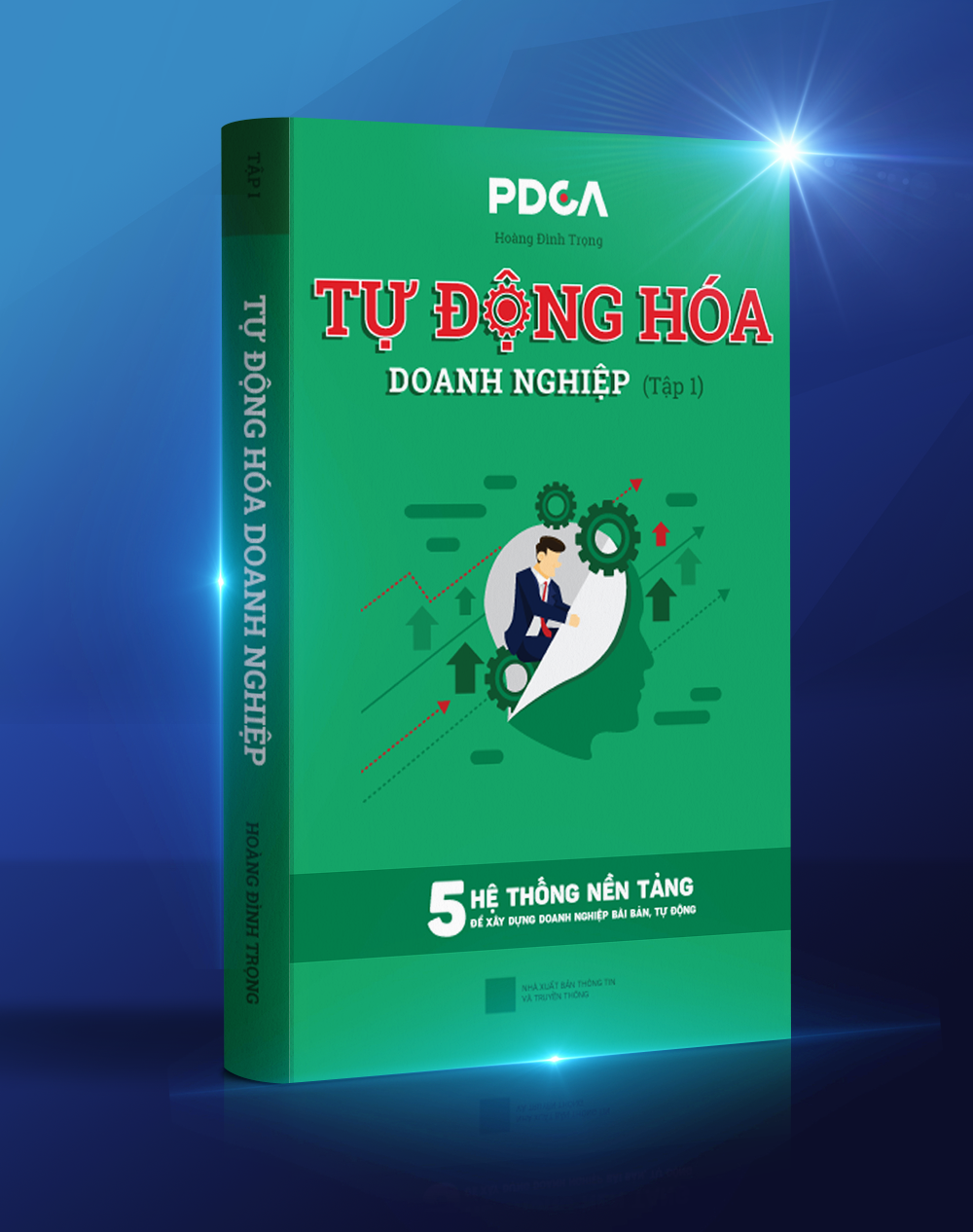 Bìa sách Tự Động Hóa Doanh Nghiệp - Hoàng Đình Trọng